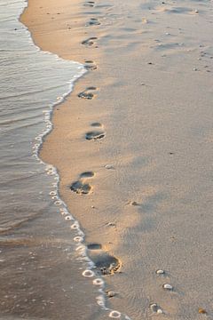 Des traces de pas dans le sable sur Jefra Creations