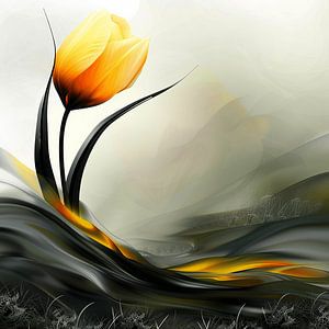 Eine Brise für die Tulpe