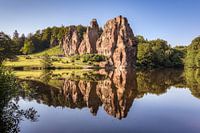 Reflection of the Externsteine