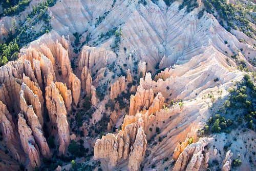 Bryce canyon vanuit de lucht