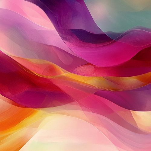 Farbige Wellen