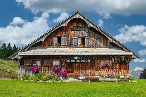 Hut in the Alps