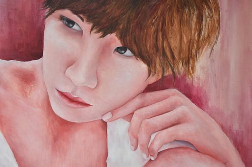 Porträt der Geisha Frau Mädchen China Japan