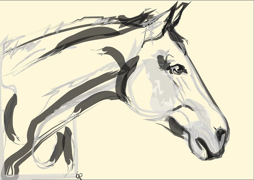 Horse Lovely by Go van Kampen