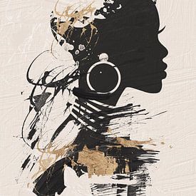 Belle femme noire sur ArtStudioMonique