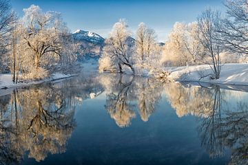 Winter in de Alpen van Dieter Meyrl