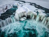 Godafoss Waterval IJsland van Mario Calma thumbnail