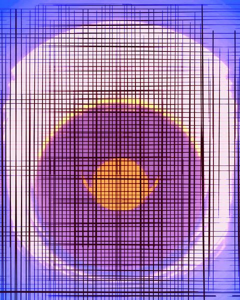 Energy of the Sun 07 Spiritual Painting Abstract by FRESH Fine Art