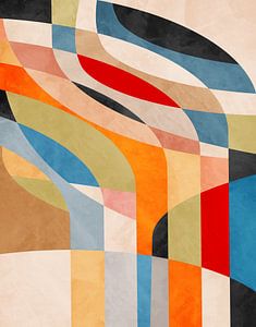 Abstrakt bunt