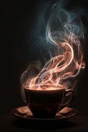 have a hot cup of coffee or cappuccino by Egon Zitter