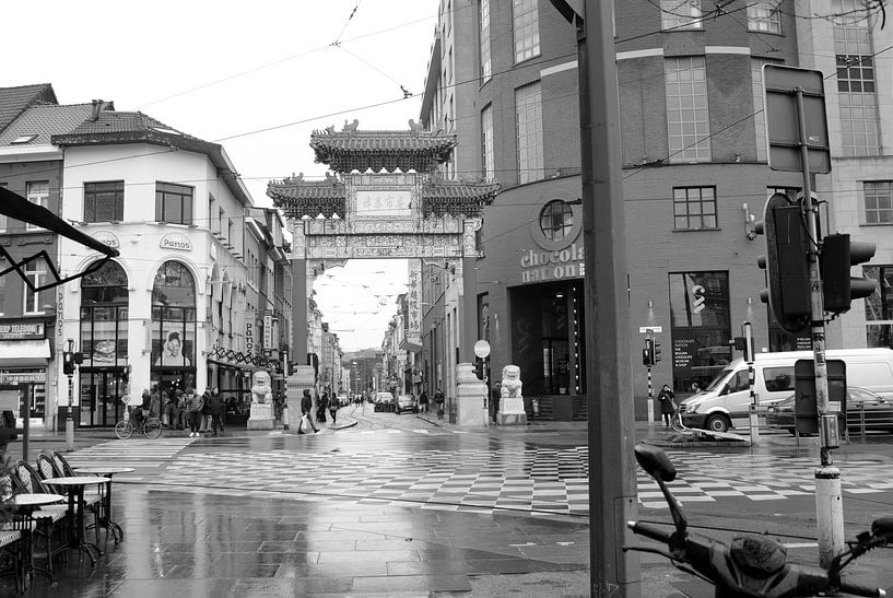 Quartier chinois d'Anvers par Henriette Tischler van Sleen