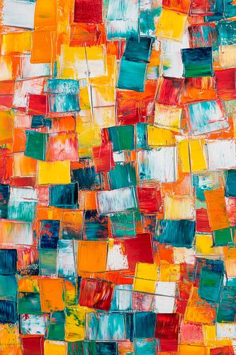 Farbenfrohes Mosaik