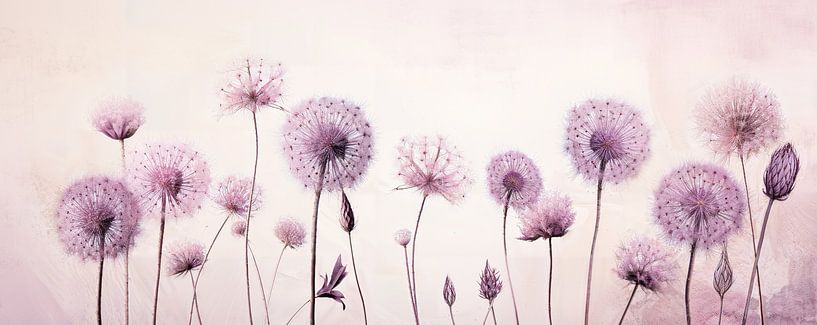 Sanfte florale Schönheit von Abstraktes Gemälde