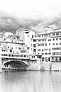 Blick auf die Ponte Vecchio in Florenz | Italien von Photolovers reisfotografie Miniaturansicht