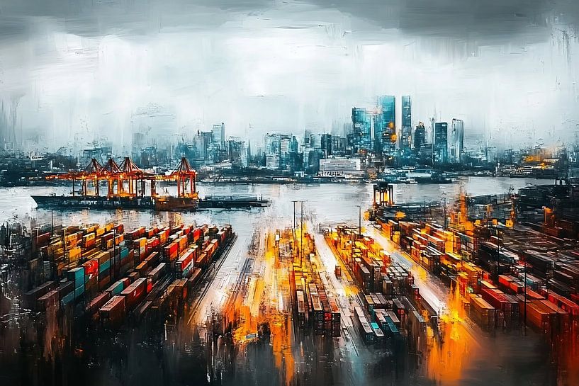 De magie van contrasten van fernlichtsicht