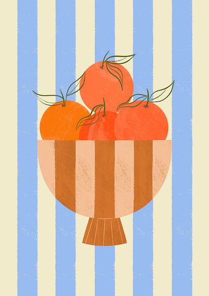 Bowl of Oranges by Melissa Donne