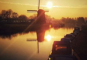 Zonsopkomst in Oudorp sur Niels Krommenhoek