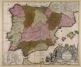 Königreich Spanien und Portugal von Atelier Liesjes