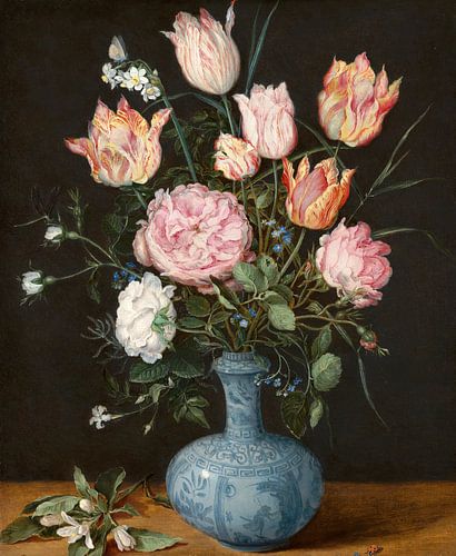 Bloemen in een Wan-Li Vaas, Jan Brueghel de Oude, Jan Brueghel de Oude