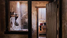 Een kijkje in de keuken, Humberstone, Chili van Alfred Kempe