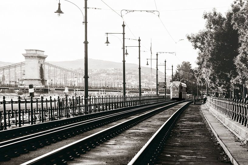Bahngleis in Budapest von Kristof Ven