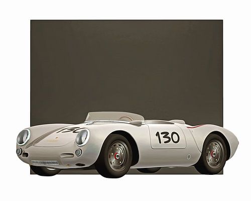 Classic car –  Oldtimer Porsche 550A Spyder 1956