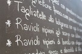 Nudelmenü Italien von Eriks Werk