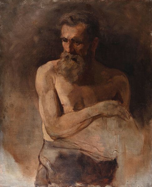 Old man, James Ensor by Masterful Masters
