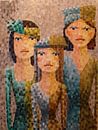 Three sisters van Janny Heinsman thumbnail