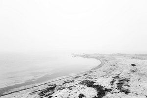 Paysage marin brumeux