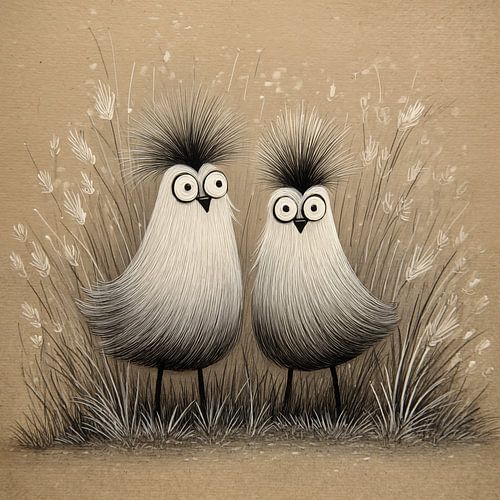 Twee kipjes