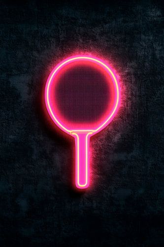 Neon verlichtingscirkelsymbool