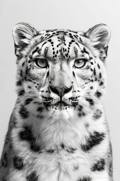 Snow leopard by Poster Art Shop