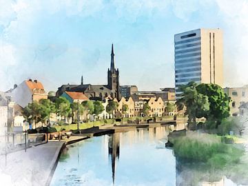 Long port à Schiedam. sur Danny de Klerk