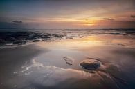 Sonnenuntergang Opalküste von Peter Poppe Miniaturansicht