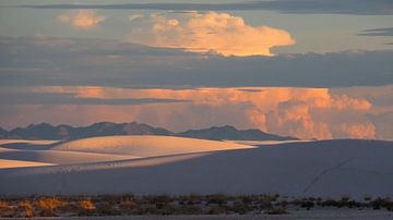 Sunset White Sands - New Mexico van Tonny Swinkels