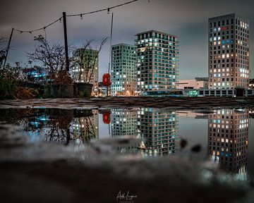 Antwerp by night, Eilandje van Alpha Vision Photography