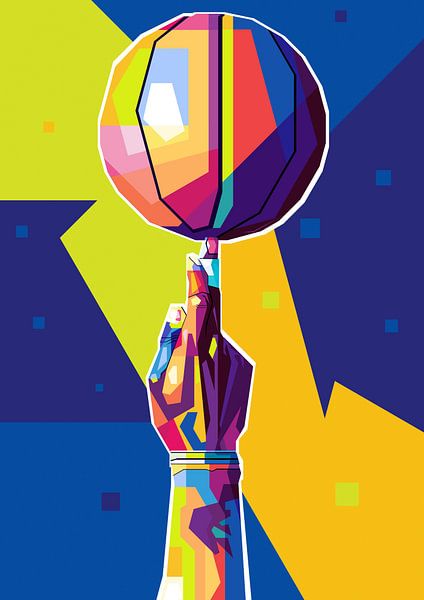 Basketball-Pop-Art von saken