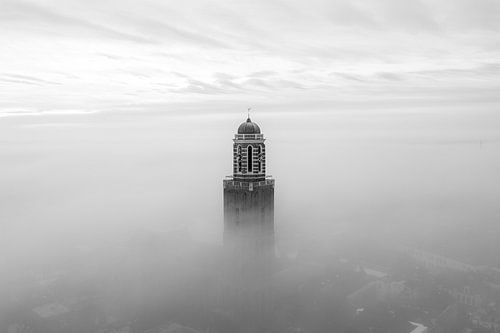 Peperbus in the fog, Zwolle