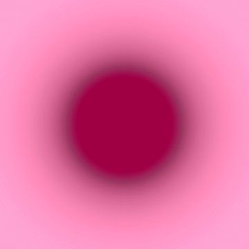 Pop Sonne Magenta Pink von Mad Dog Art