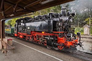 Dampflokomotive 991794-9 der Fichtelbergbahn