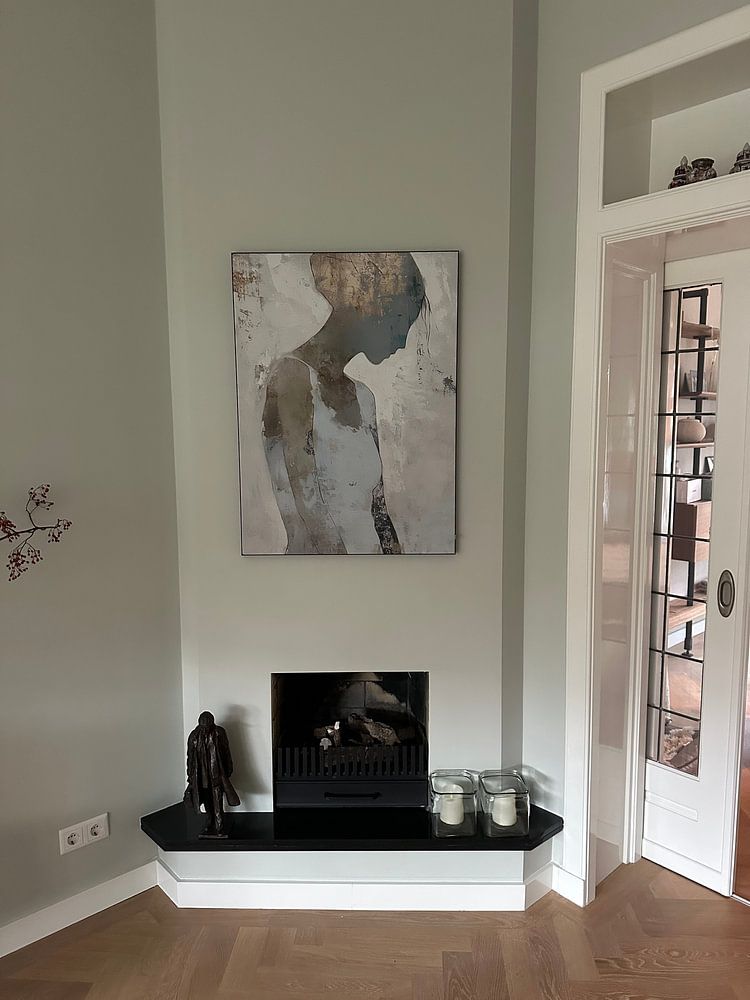 Femme éthérée en or  par Art Merveilleux 