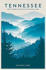 Tennessee by Poster Art Shop