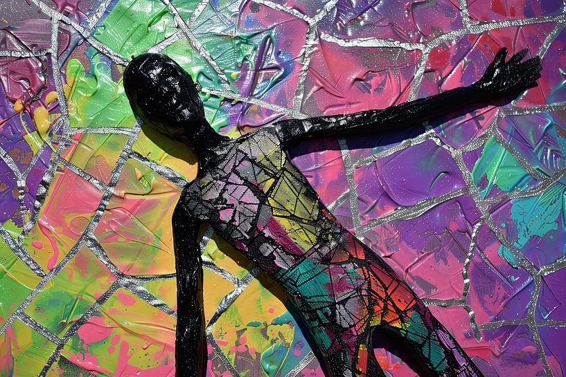 Digital abstract artwork by Egon Zitter