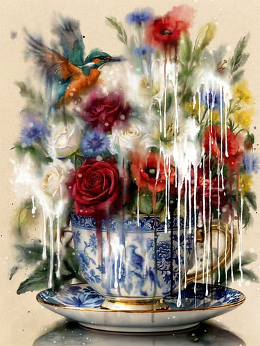 ein Sträußchen Blumen