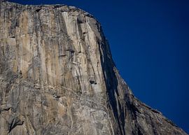El Capitan with a clear blue sky (Yosemite)