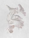 Watercolour of a cat for an industrial interior, cat looks to the left by MadameRuiz thumbnail