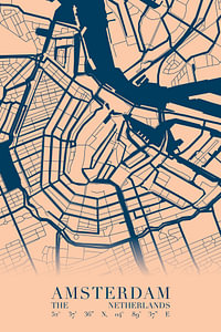 Stadtplan von Amsterdam