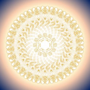 Crystal Mandala LEAVE/Divine Attribute