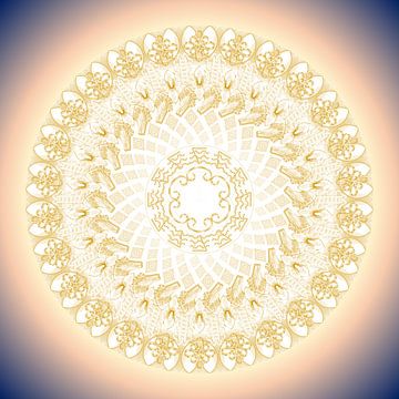 Mandala de cristal Sérénité/Attribut divin sur SHANA-Lichtpionier